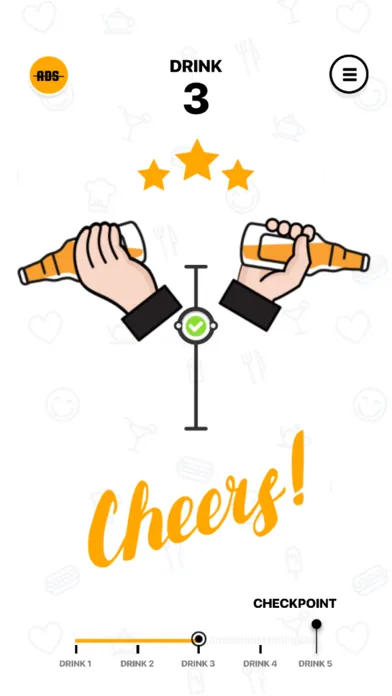 Cheers Bottoms Up!應用截圖