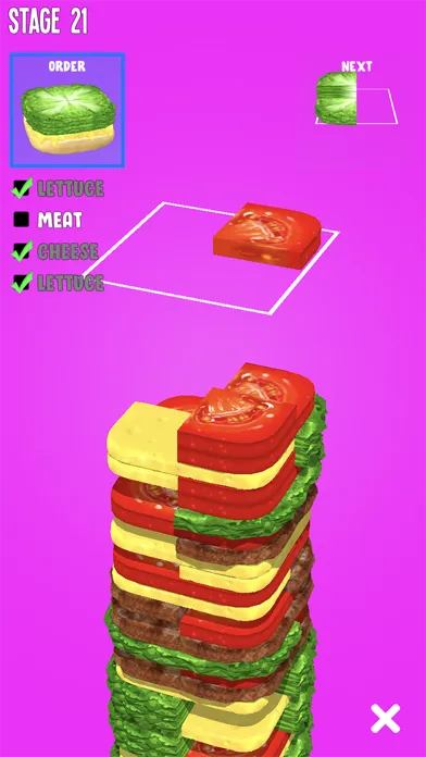 Capturas de pantalla de Burger Stack!
