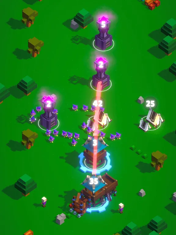 Tangkapan layar Micro Mayhem iPad 