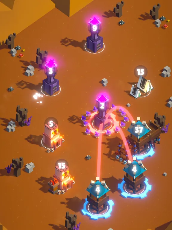 Tangkapan layar Micro Mayhem iPad 
