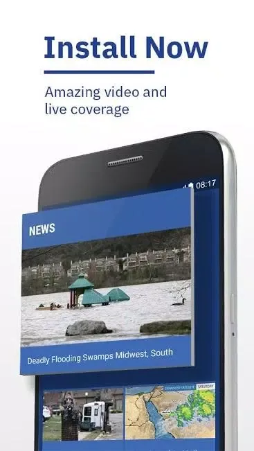 ภาพหน้าจอของ Colorful Weather : Live Forecast & Radar Maps