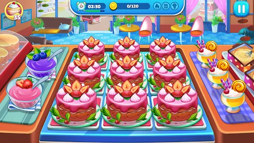 Tangkapan skrin kitchen Diary: Cooking games