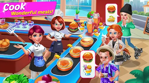 Tangkapan skrin kitchen Diary: Cooking games