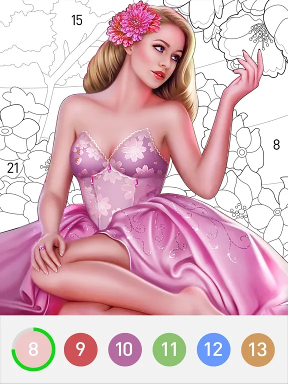 Capturas de pantalla de Color Now - Color by Number iPad 