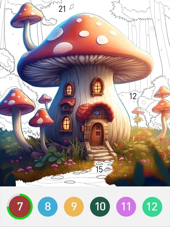 Capturas de pantalla de Color Now - Color by Number iPad 