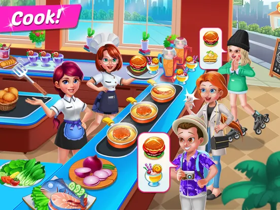 Cooking Star: New Games 2021 iPad 應用截圖