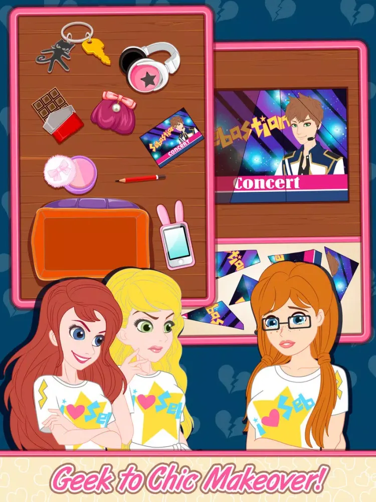 Screenshot di Date My School Crush iPad 