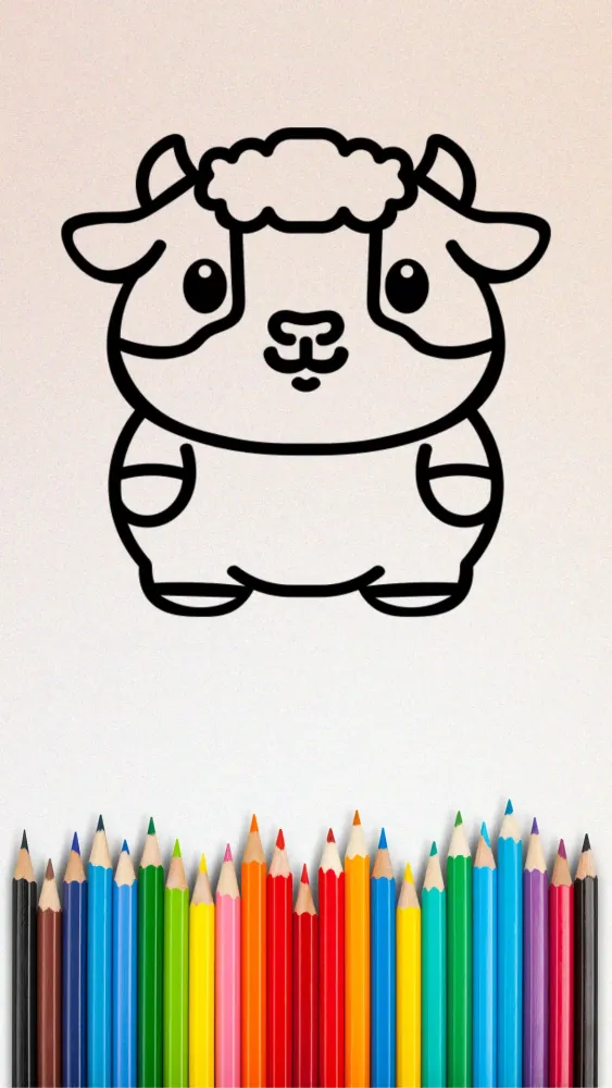 Capturas de pantalla de Piglet Coloring Book