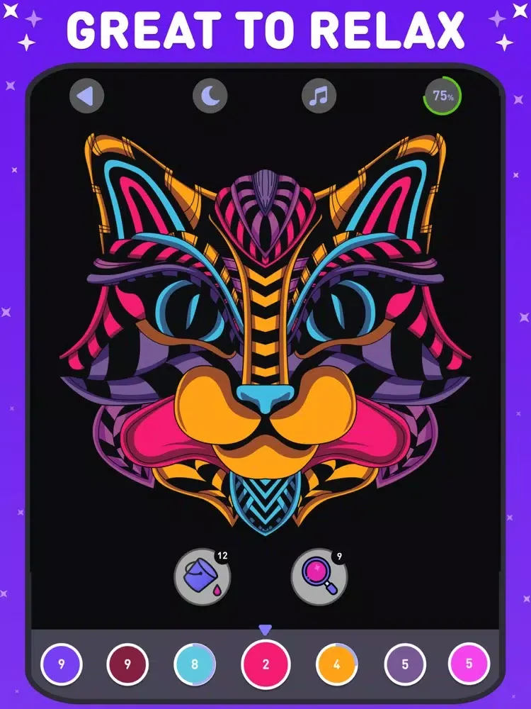 Zrzuty ekranu Paint by Numbers - Happy Color iPad 