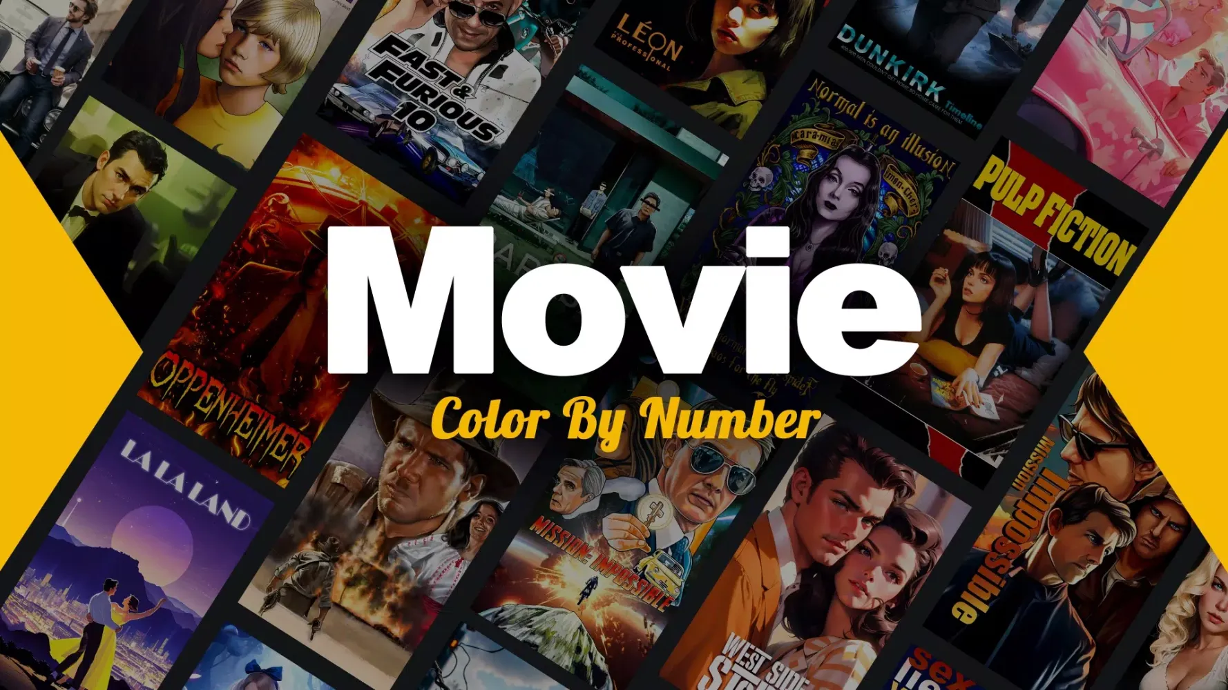 Movie Color, Color by number Screenshots