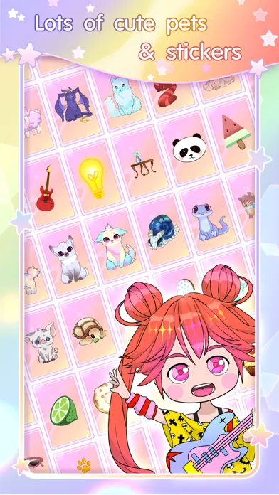 Chibi Doll Coloring & Dress Up应用截图