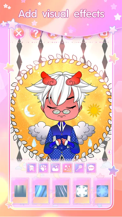 Chibi Doll Coloring & Dress Up应用截图