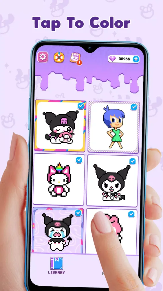Pixel Number Screenshots