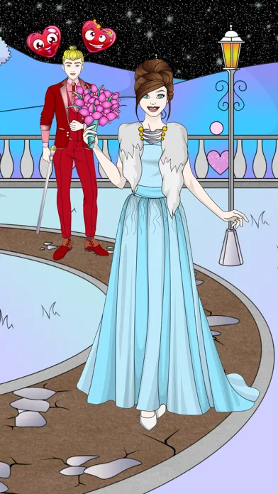 Screenshot di Wedding Dress Up Coloring Book