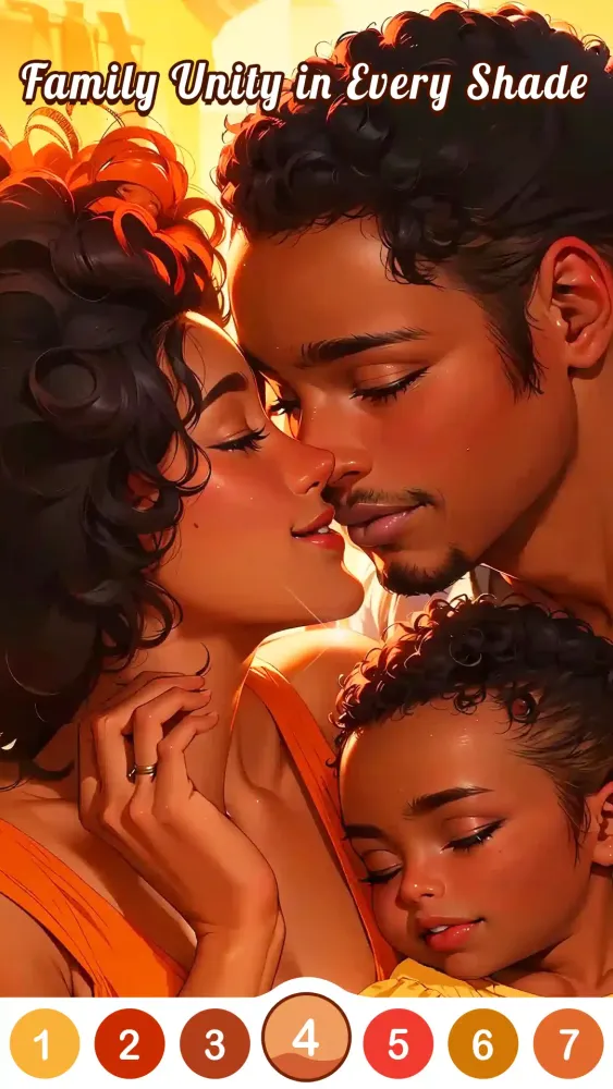 Black Family Coloring Games Screenshots