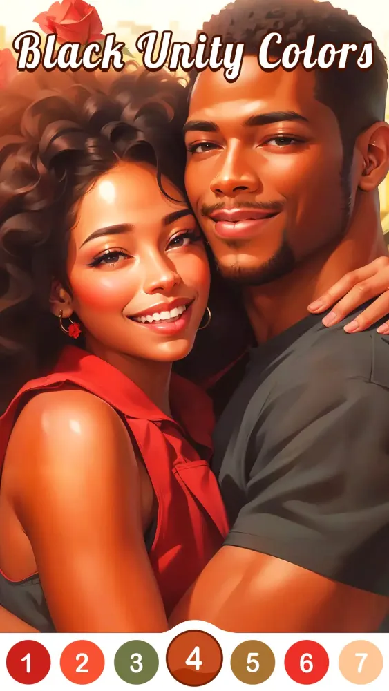 Black Family Coloring Games Screenshots