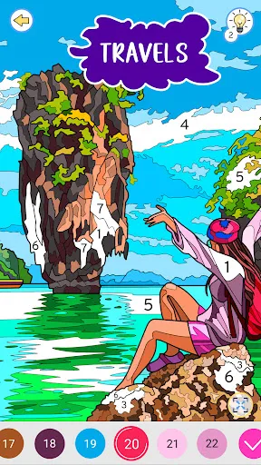 Captures d'écran de Color by Number: Coloring Book