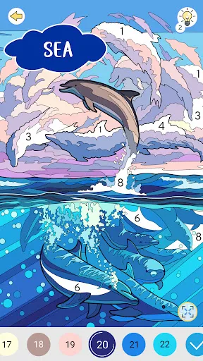Captures d'écran de Color by Number: Coloring Book