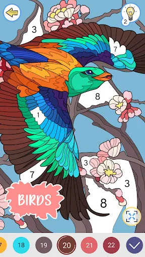 Captures d'écran de Color by Number: Coloring Book