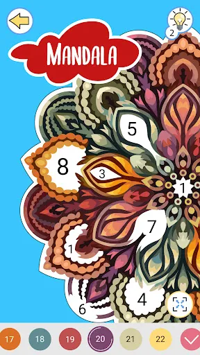 Captures d'écran de Color by Number: Coloring Book