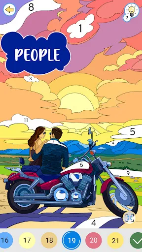 Captures d'écran de Color by Number: Coloring Book