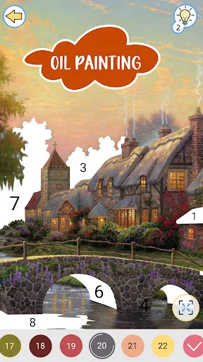 Captures d'écran de Color by Number: Coloring Book