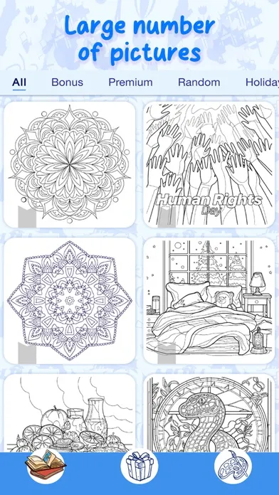 Tangkapan layar Happy Canvas: Color by Number