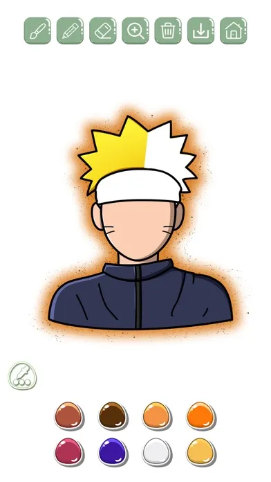 Manga & Anime coloring book Screenshots