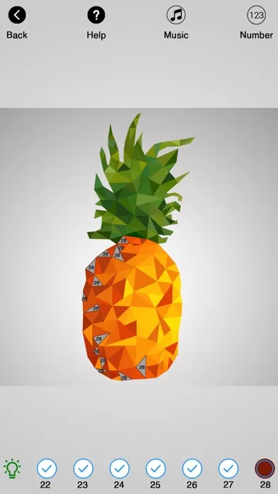 Capturas de pantalla de Poly Paint By Number