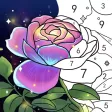 数字填色-秘密花园涂色画画游戏