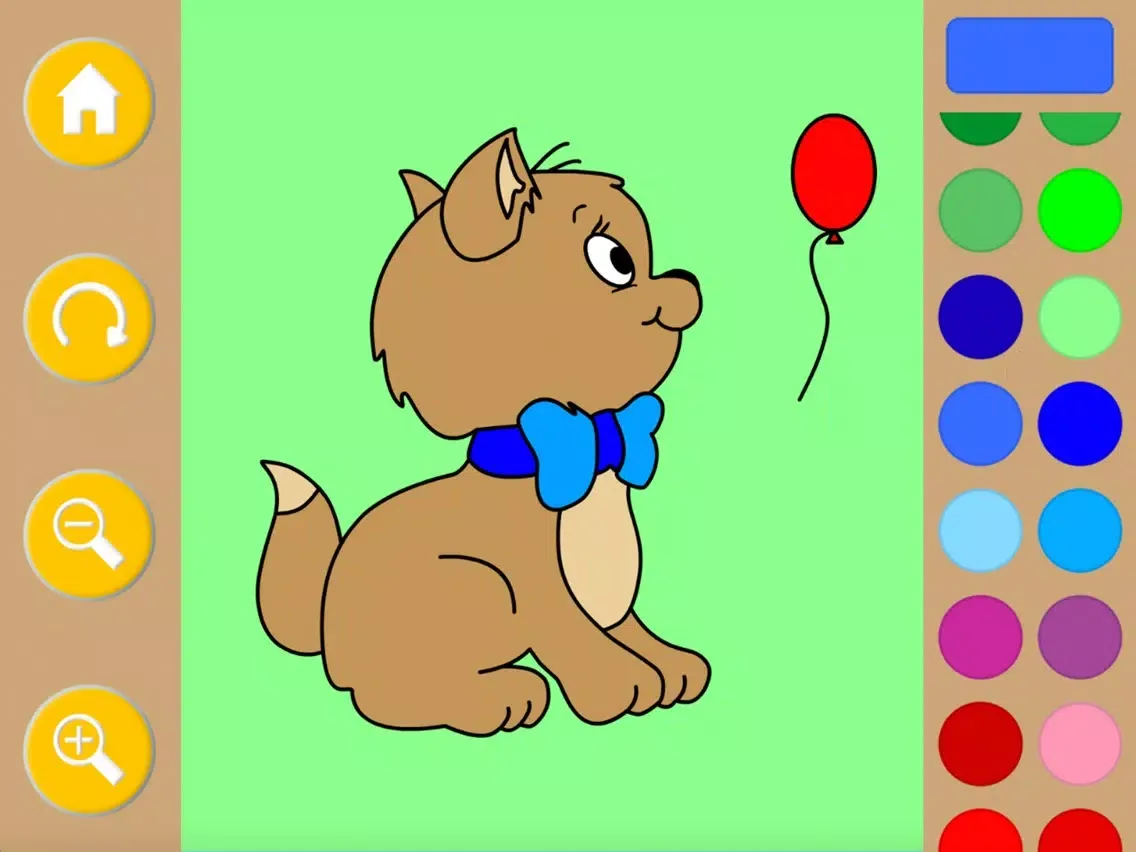Kids Coloring Book Tap To Fill iPad 應用截圖