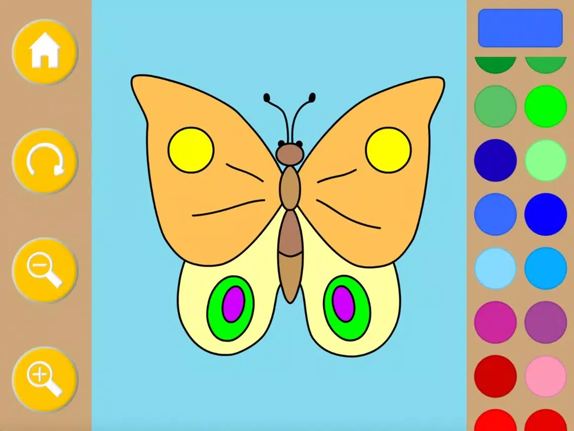 Kids Coloring Book Tap To Fill iPad 應用截圖
