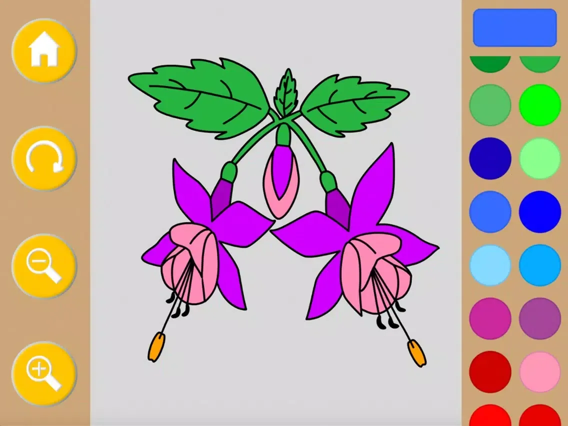 Kids Coloring Book Tap To Fill iPad 應用截圖