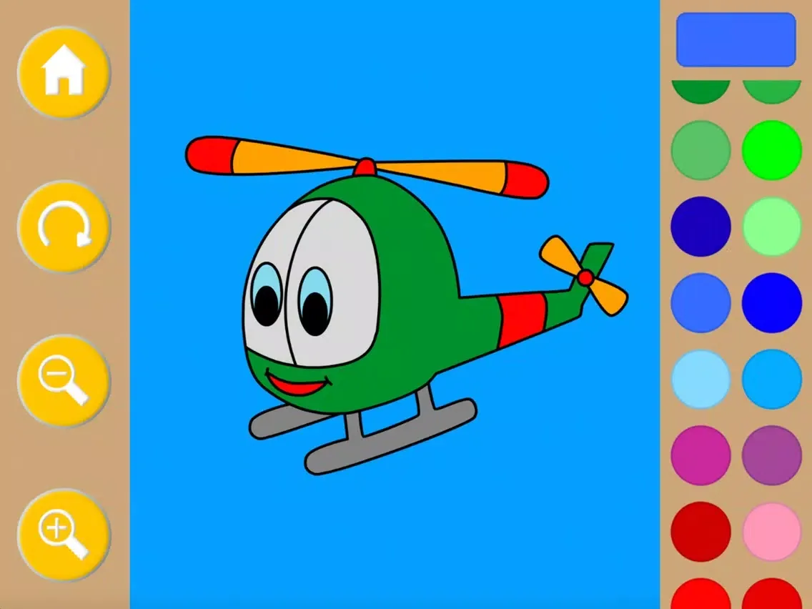 Kids Coloring Book Tap To Fill iPad 應用截圖