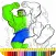 Superhero Coloring Book