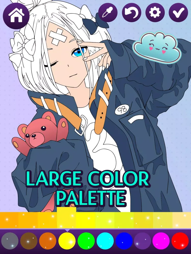 Anime Manga Coloring Book Screenshots