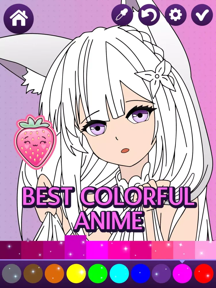 Anime Manga Coloring Book Screenshots