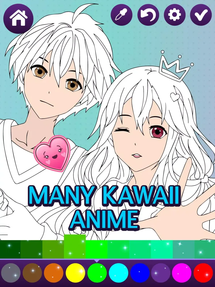 Anime Manga Coloring Book Screenshots