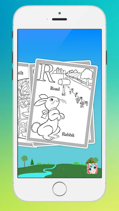 Coloring Book Letters স্ক্রিনশট