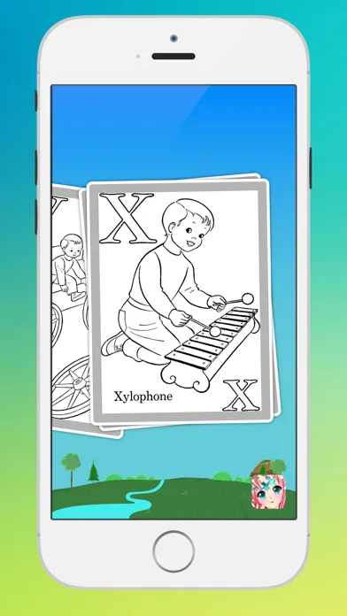 Coloring Book Letters স্ক্রিনশট