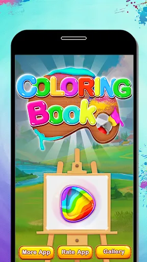 Fruits Coloring & Drawing Book Ekran Görüntüleri