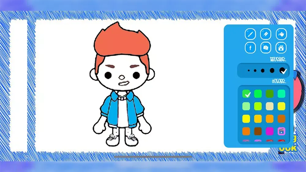 Скриншоты Toca Coloring book