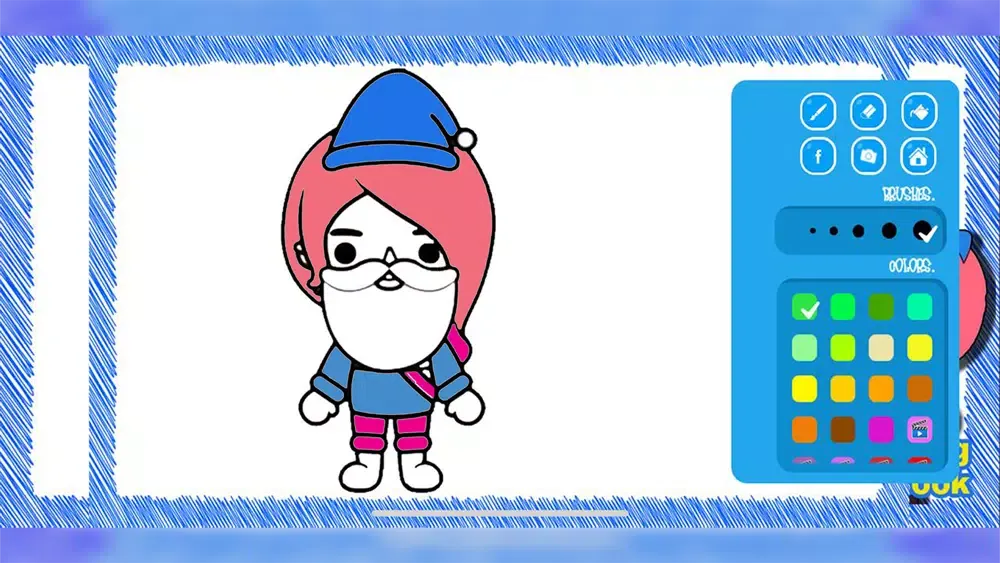 Скриншоты Toca Coloring book