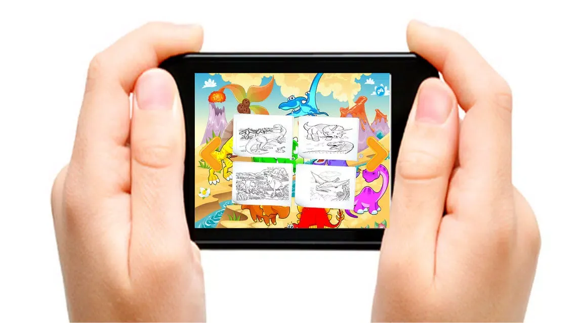 Dinosaur Coloring Book Pages For Kids Toddler Free Screenshots