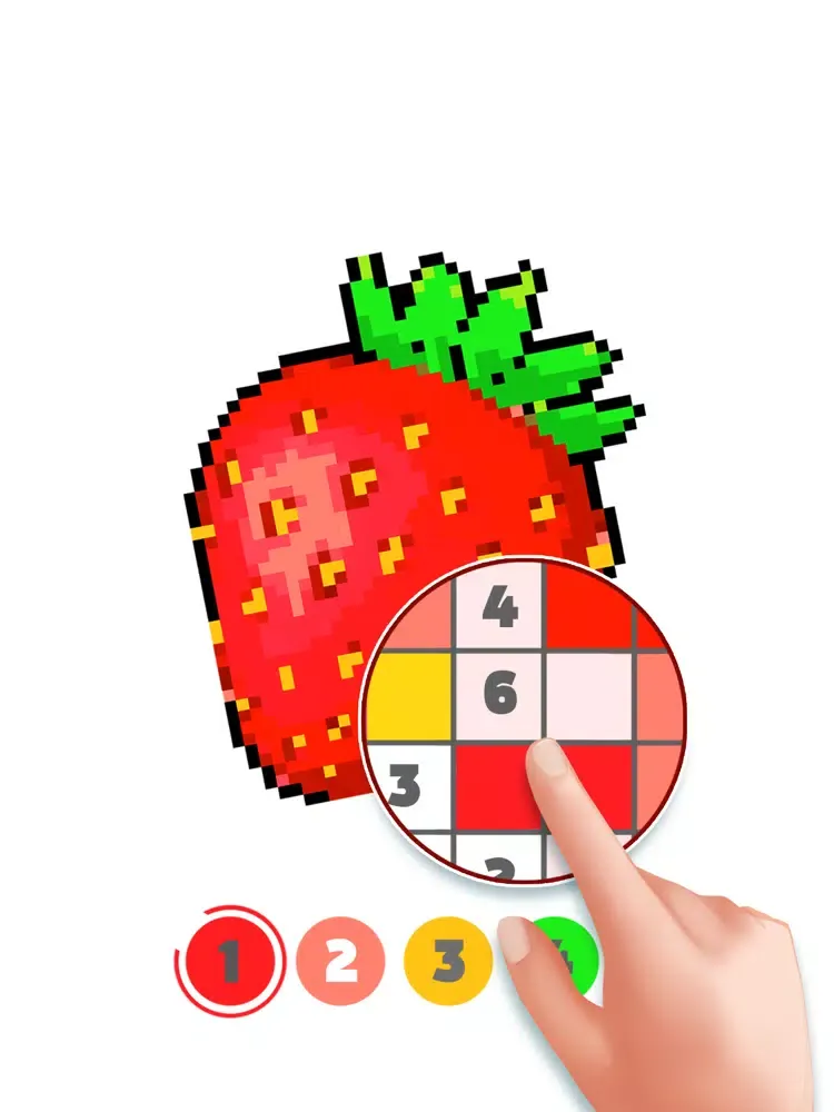 Pixel Art & Coloring Book iPad 應用截圖