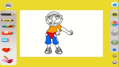 Tangkapan skrin Coloring Jeffy The Puppet