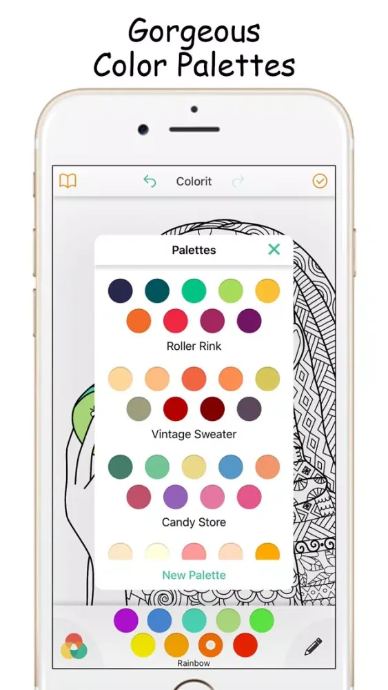 Скриншоты Fantastic Color Therapy Coloring Book For Adults