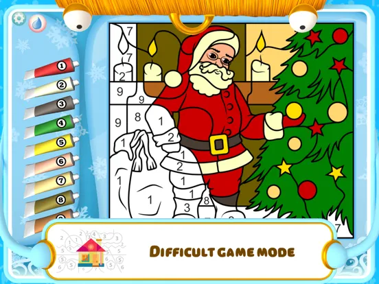 Color by Numbers - Christmas iPad  스크린샷