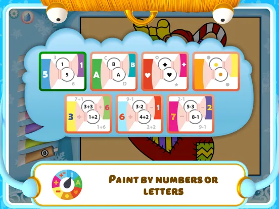 Color by Numbers - Christmas iPad  스크린샷