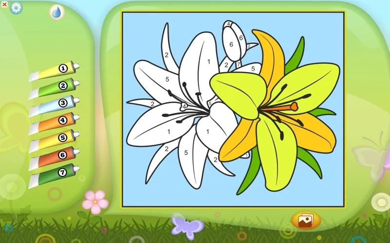Color by Numbers - Flowers 스크린샷
